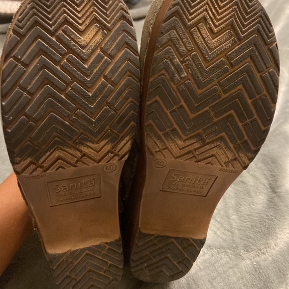 Sanita Suede Clogs Size 40 US Women’s 9 - Picture 8 of 9